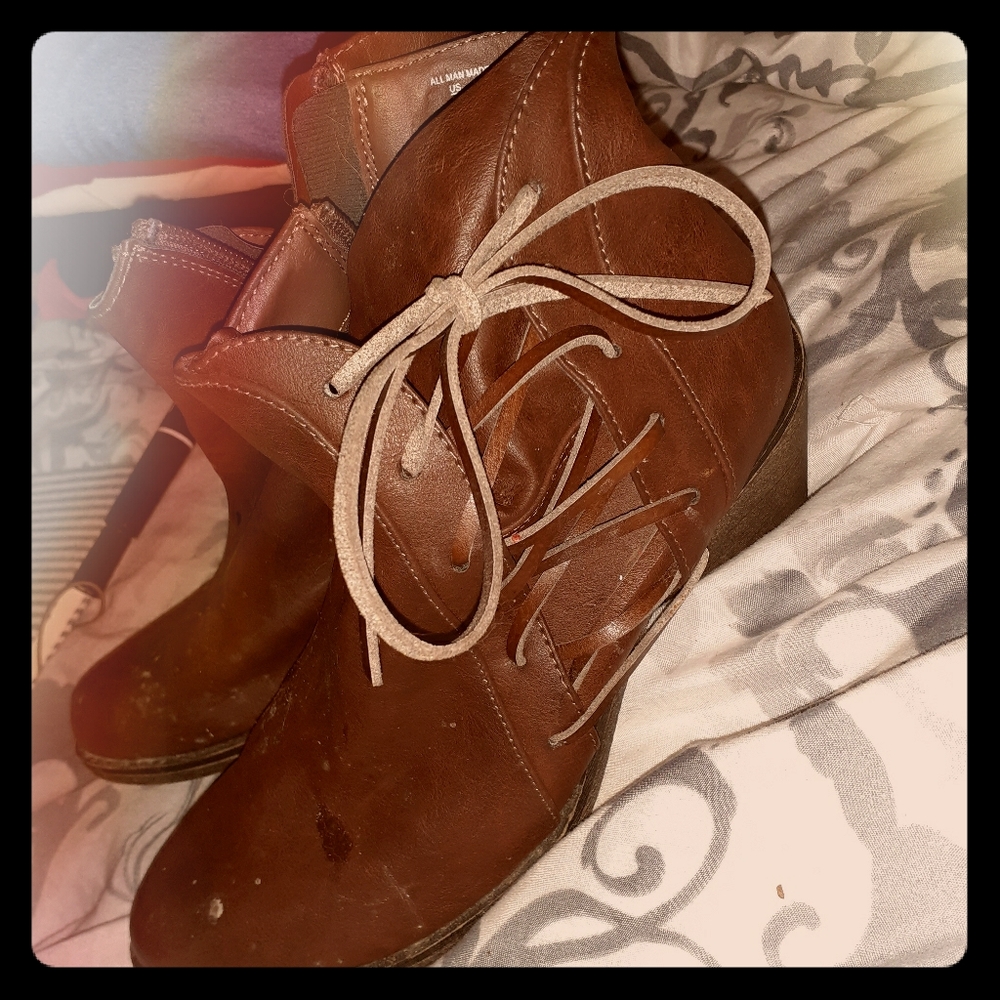 Brown Ankle Boots
